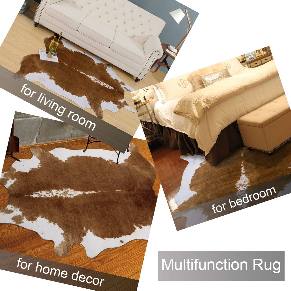 AROGAN rug near fireplace adds cozy, inviting ambiance.