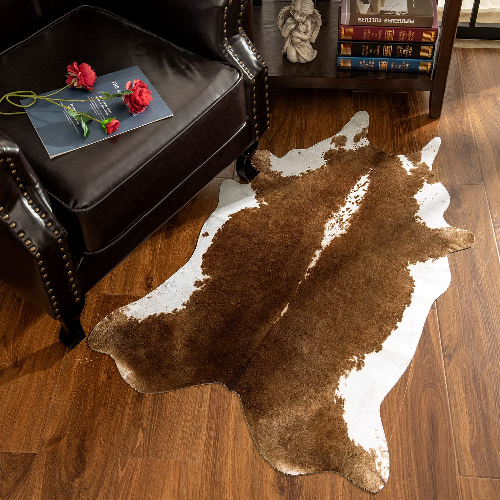 AROGAN spacious rug set in a living room creates balance.
