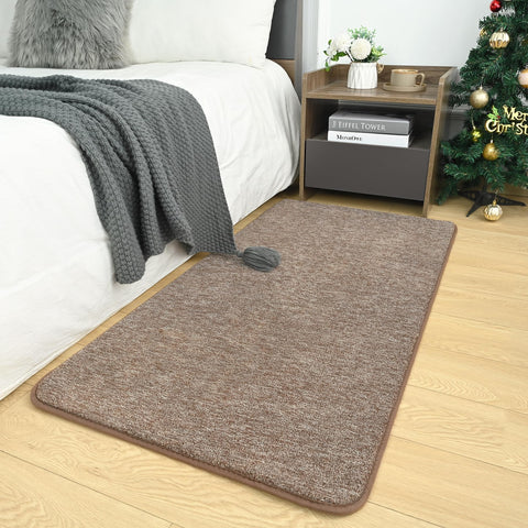 AROGAN small washable rug for bedroom with memory foam for cozy underfoot warmth.