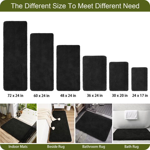AROgan versatile rug fit for bathroom, kitchen, or bedroom