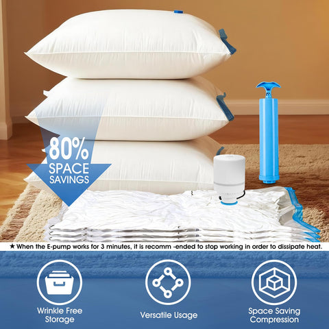 AROIC vacuum bag sealing cap ensures a strong seal for long-term compression.