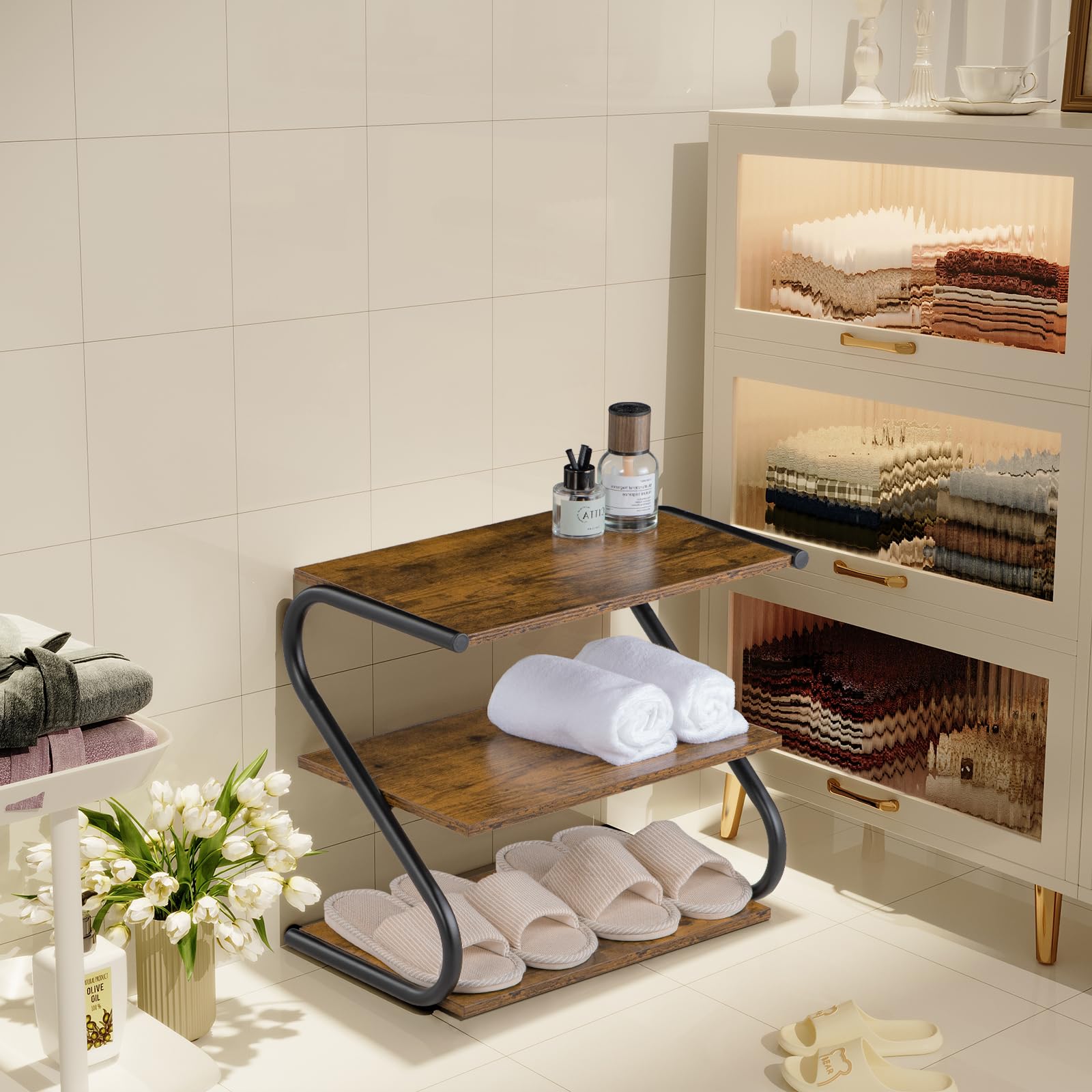 Aroktake sturdy top board withstands weight without cracking.
