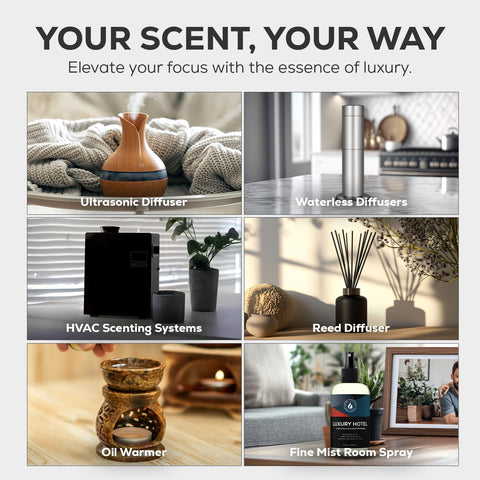 Ritzy diffuser oil in a bathroom for spa-like freshness