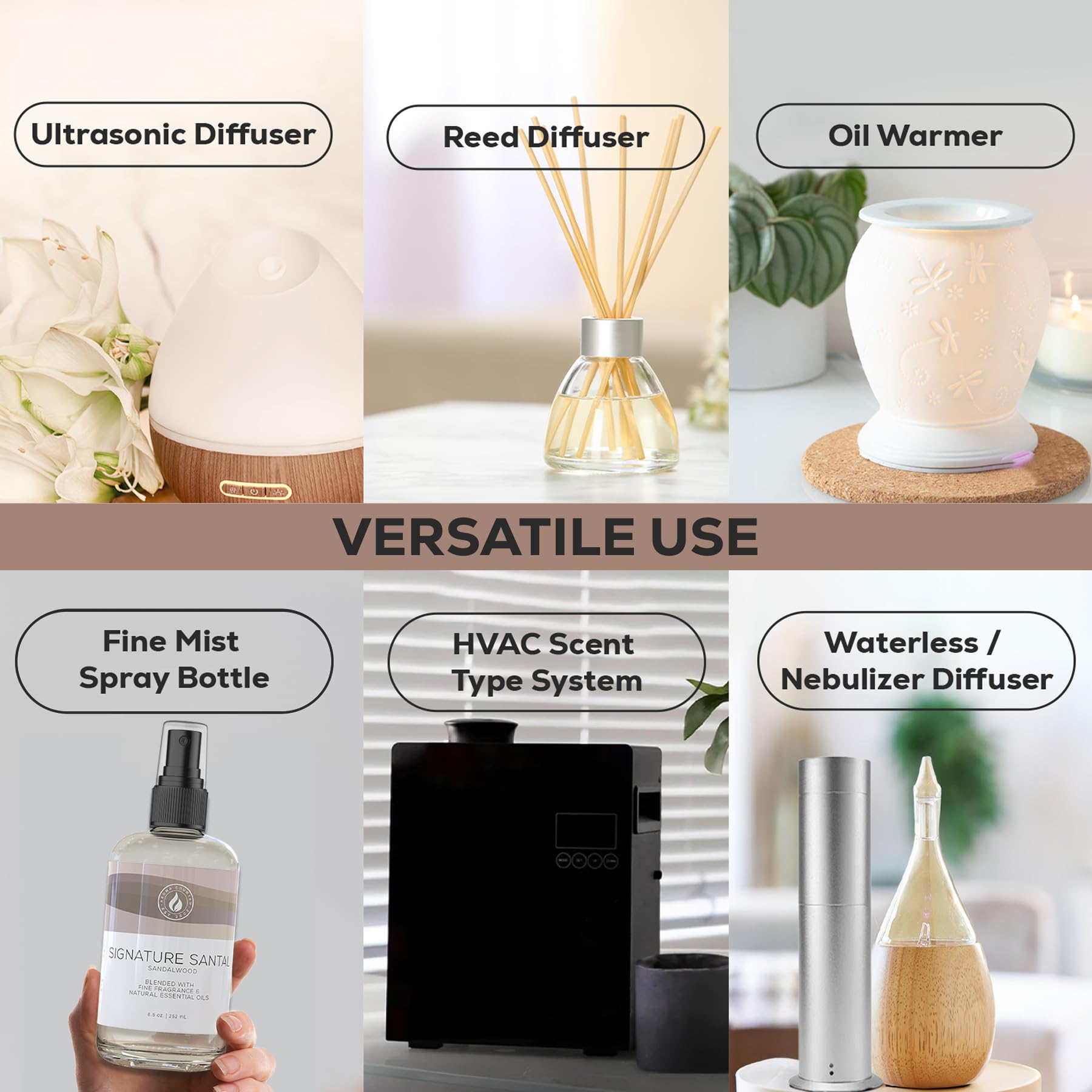 AROMA COUNTRY natural, vegan diffuser oil suitable for homes and offices