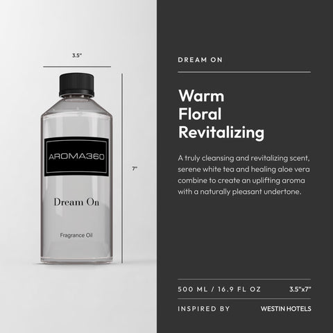 Dream On diffuser in a calm room creating serene ambience.