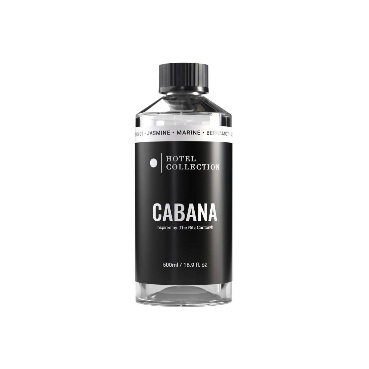 Aroma360 Hotel Collection Cabana bottle front for premium room scents