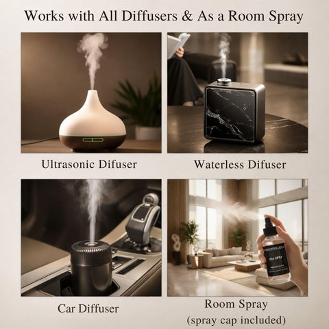AROMALEV My Way diffuser in a cozy living room enhancing ambiance.