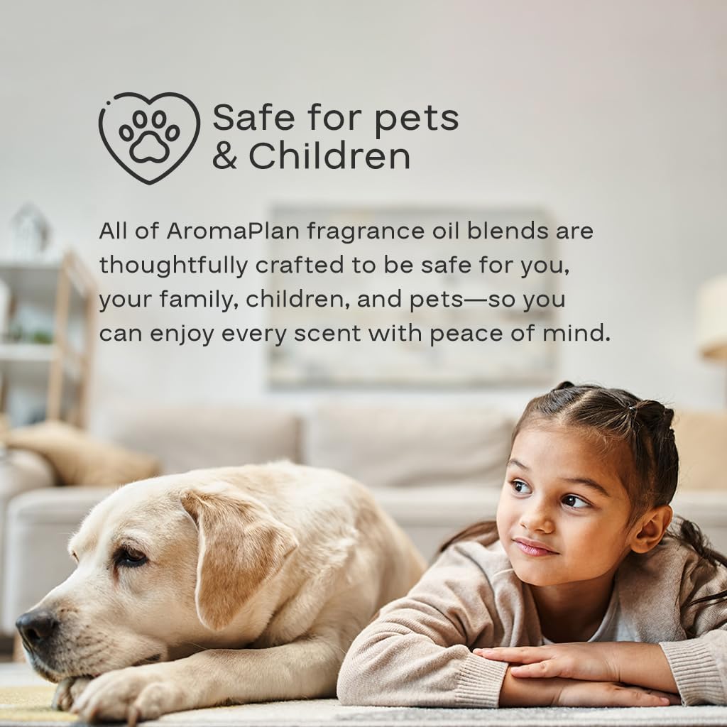 AROMAPLAN cold-air diffuser usage for lasting fragrance.