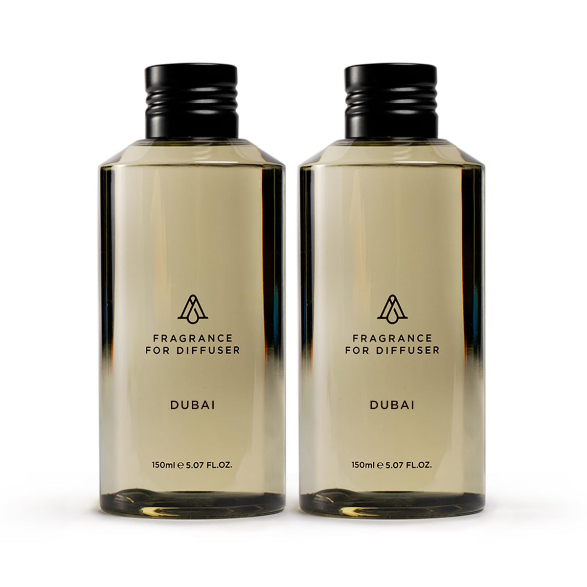 AROMAPLAN Dubai 2-pack bottles—front view, hotel-grade fragrance.