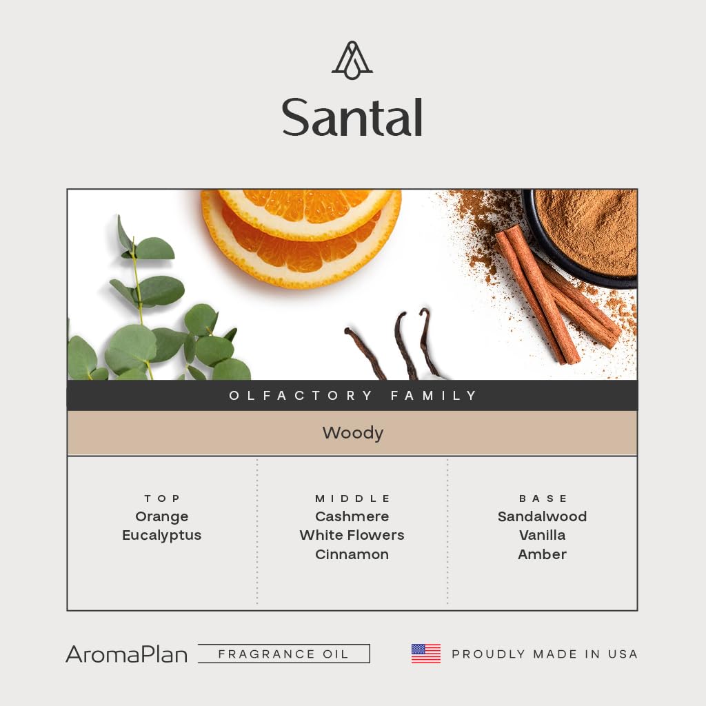 AROMAPLAN Santal diffuser setup for even scent distribution