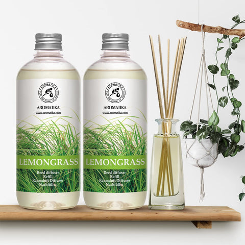AROMATIKA lemongrass diffuser refill spa atmosphere with calming scent