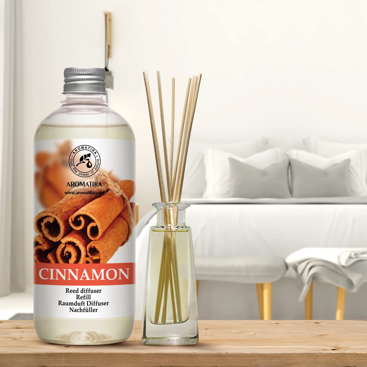 AROMATIKA long-lasting fragrance sustains aroma across different spaces