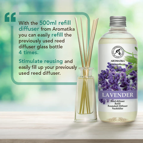 AROMATIKA office diffuser enhances workspace with fresh lavender notes.