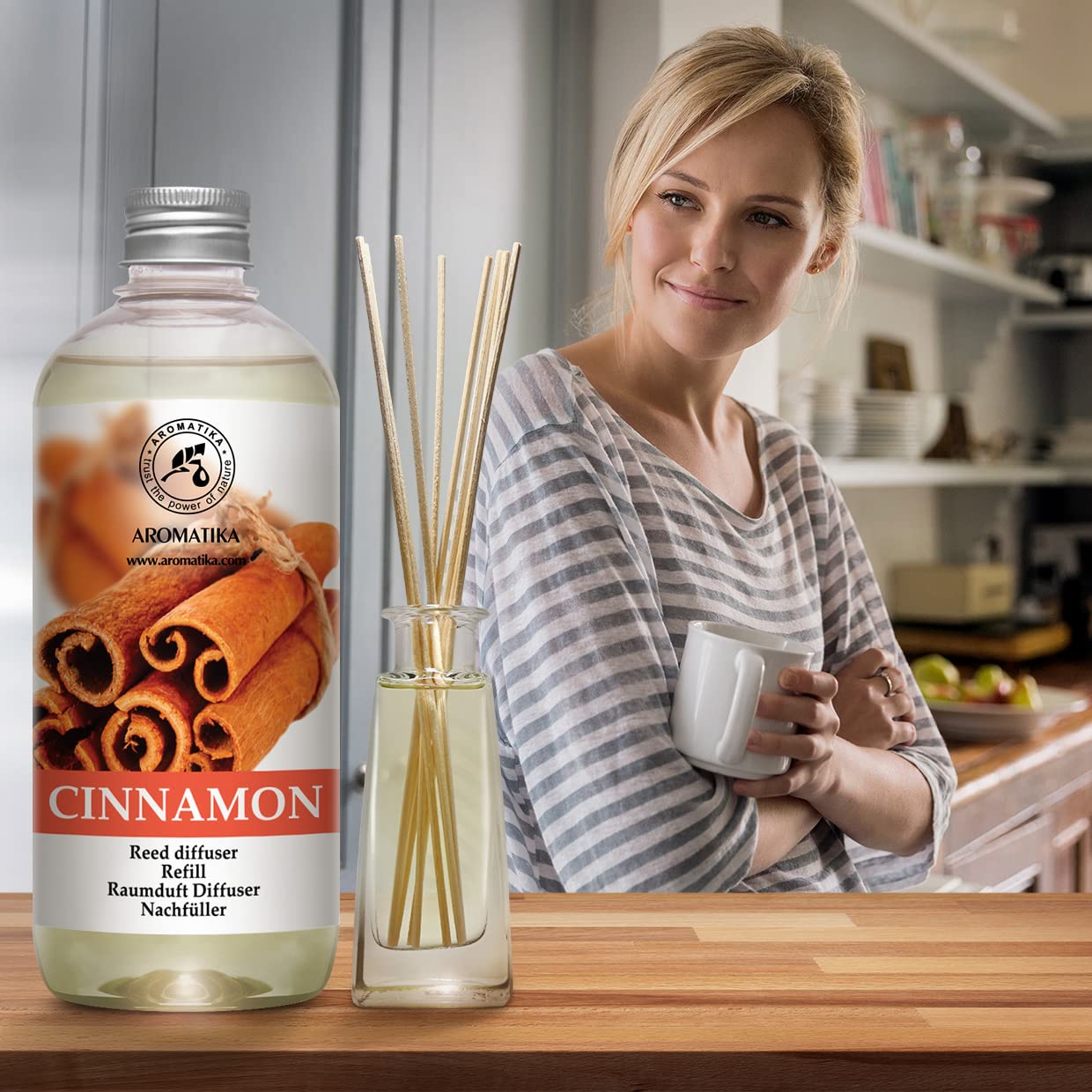 AROMATIKA welcoming warmth scent enhances hospitality in any room
