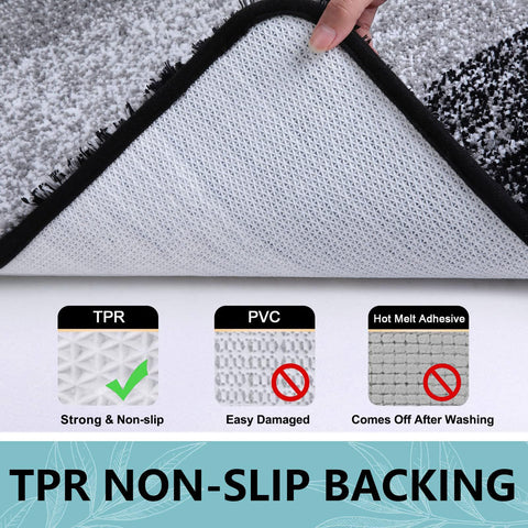 Arotive multipurpose rug design suits bathroom, kitchen, and more.
