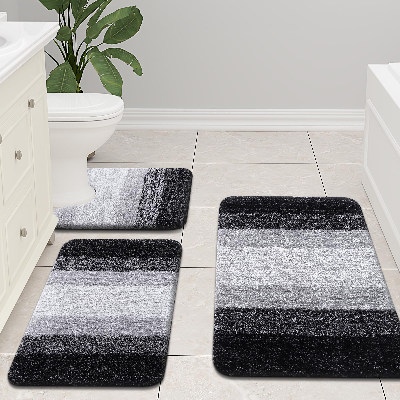Arotive soft plush rug delivers foot comfort and warmth.