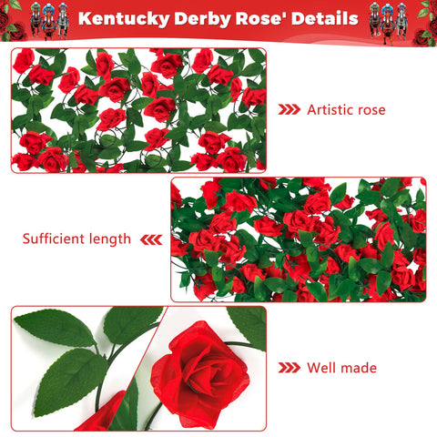 Arrowom Derby Roses flexible stems for creative installations