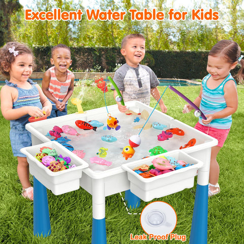 Ergonomic, height-adjustable chairs support upright posture during table activities