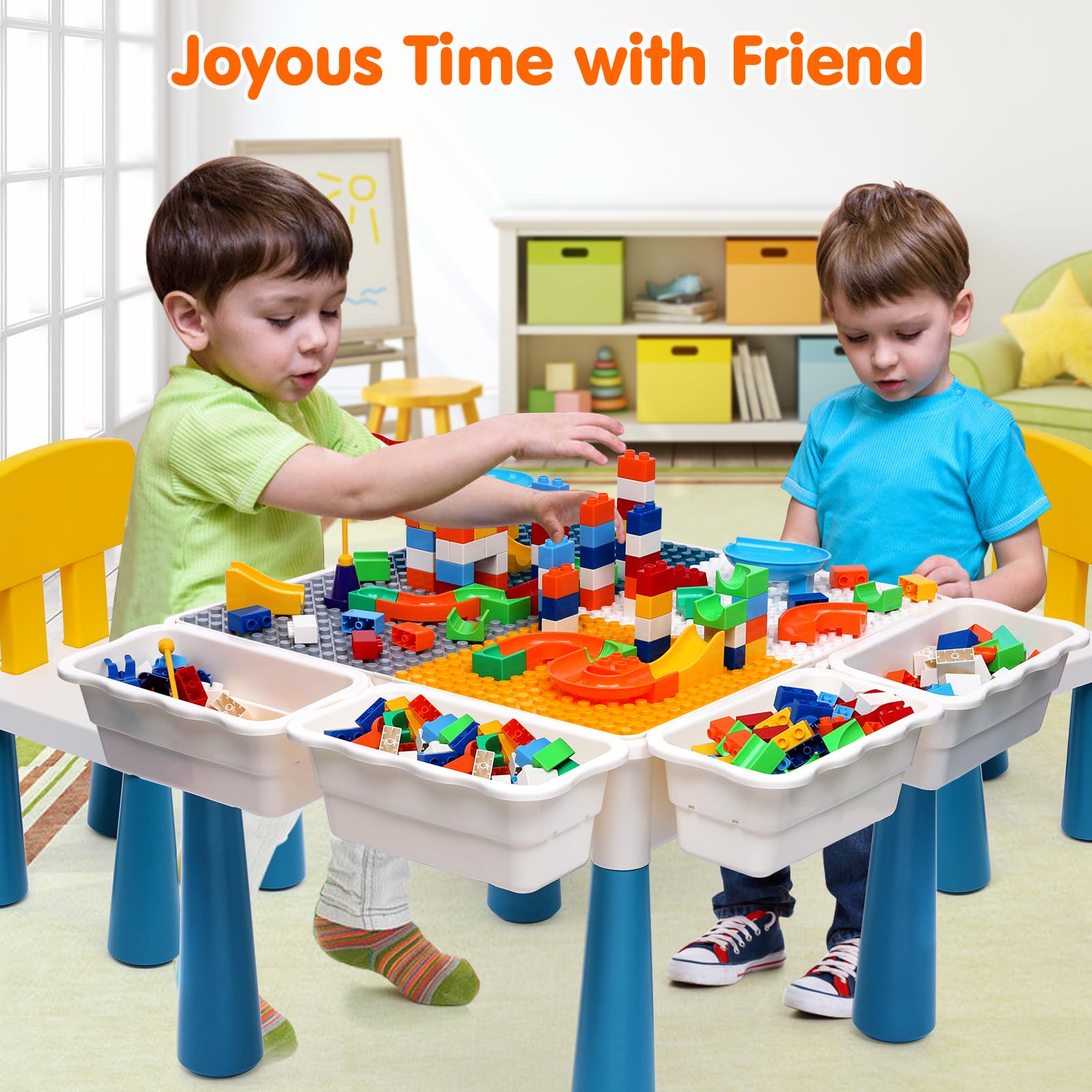 Sand and water table module invites tactile exploration and creative outdoor-inspired play