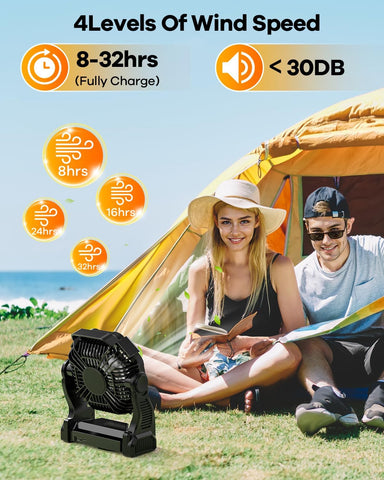 Art In Real LED lantern mode at night provides a gentle glow for late-night camping.
