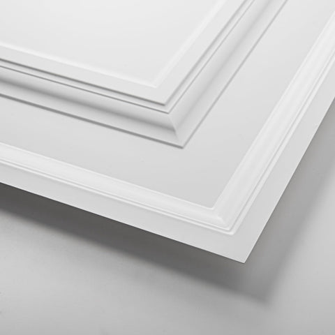 Art3d grid-ready panels install quickly with standard T-bar grids.
