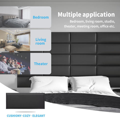 Art3d headboard compatibility for queen and full sizes shown for versatile bedroom updates.