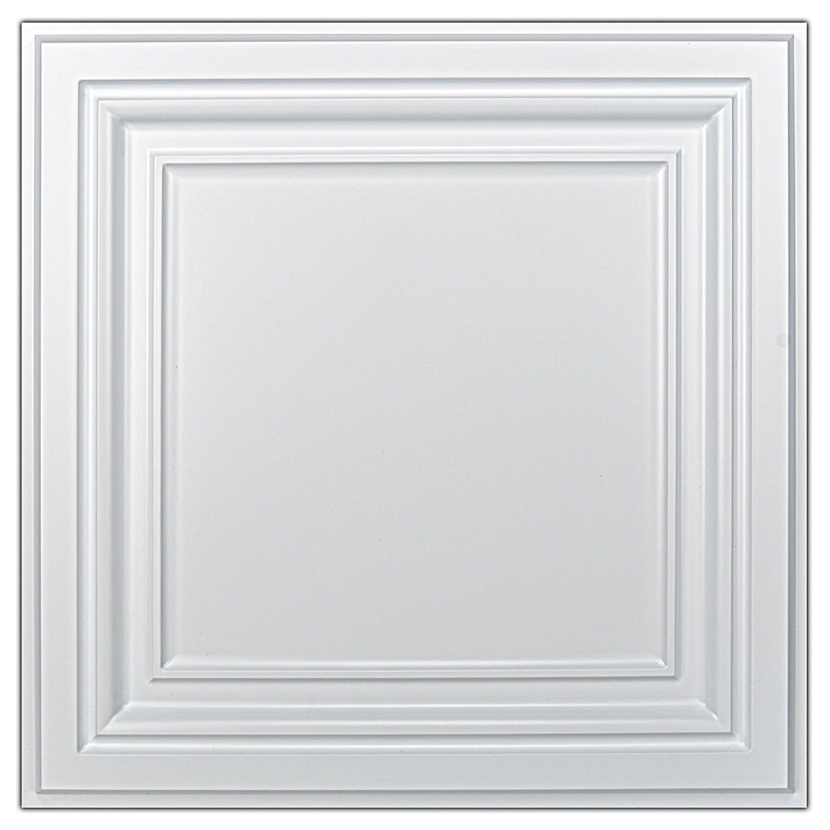 Art3d PVC ceiling tiles 24x24 in white for durable ceiling coverage