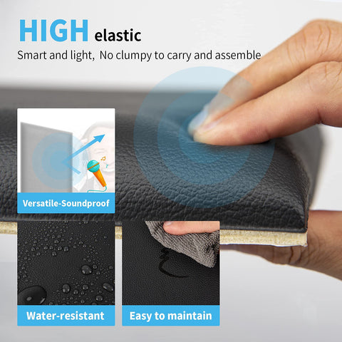 Art3d wall panel installation demonstrates quick mounting without wall damage.