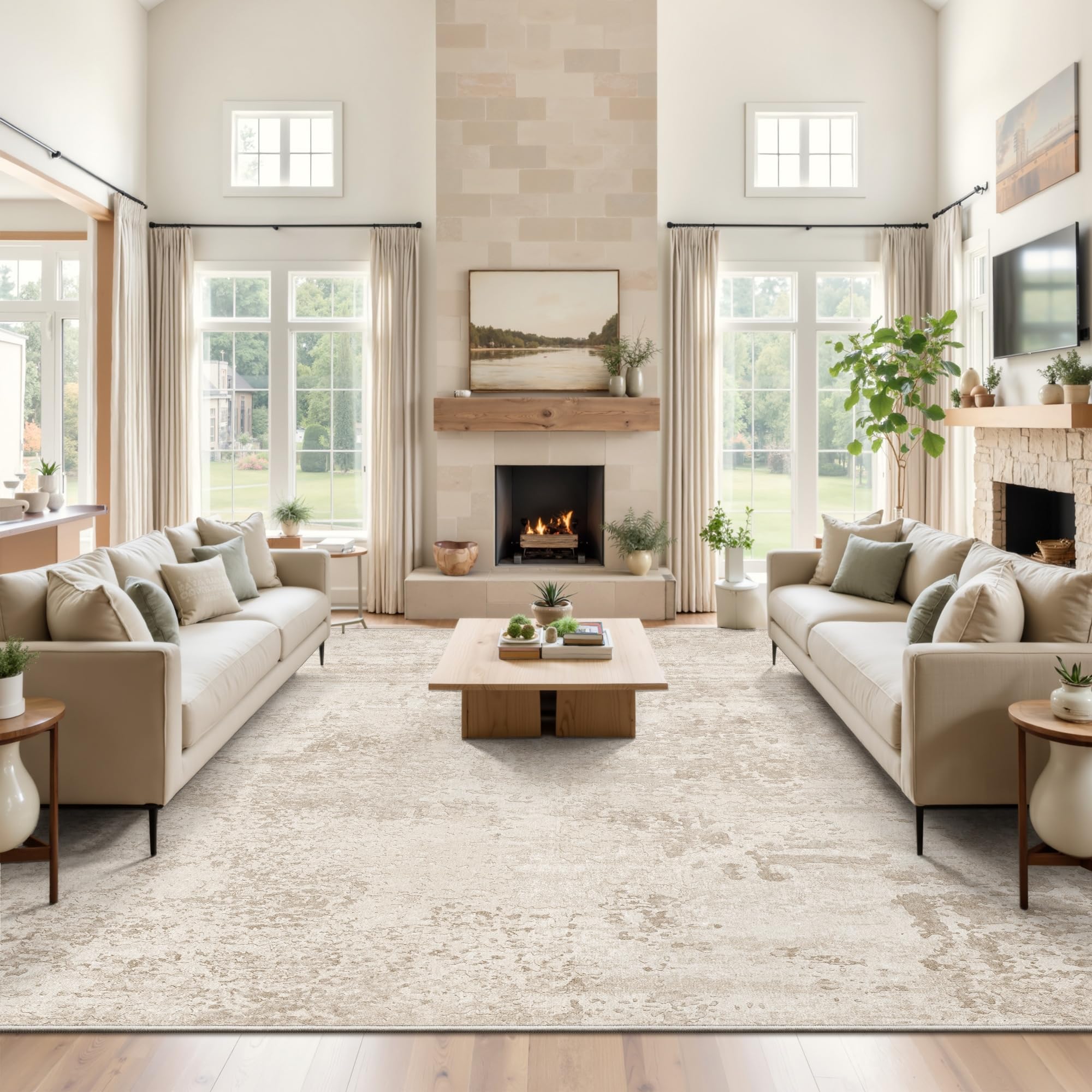 ArtandTuft foldable rug 8x10 for easy storage and quick redecorating.