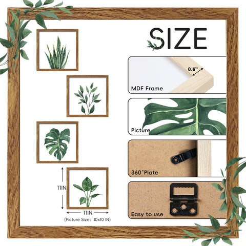 ArtbyHannah easy-hanging design with preinstalled sawtooth hangers for quick setup