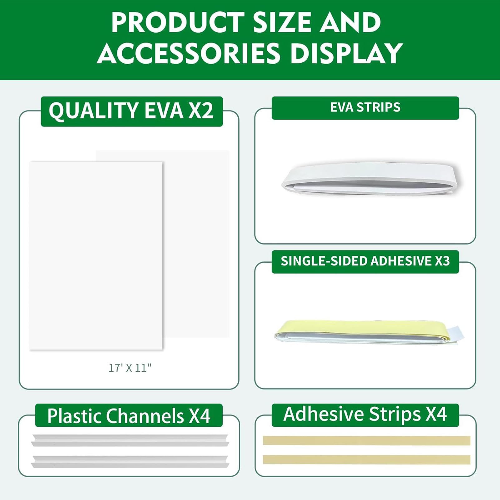 Artclaim Surround Insulation Panel foam reduces noise and vibration.