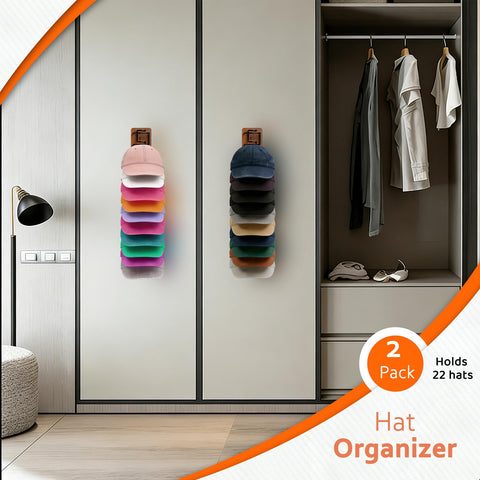 ArtCr8 wall-mounted rack with adhesive pads enables damage-free installation.
