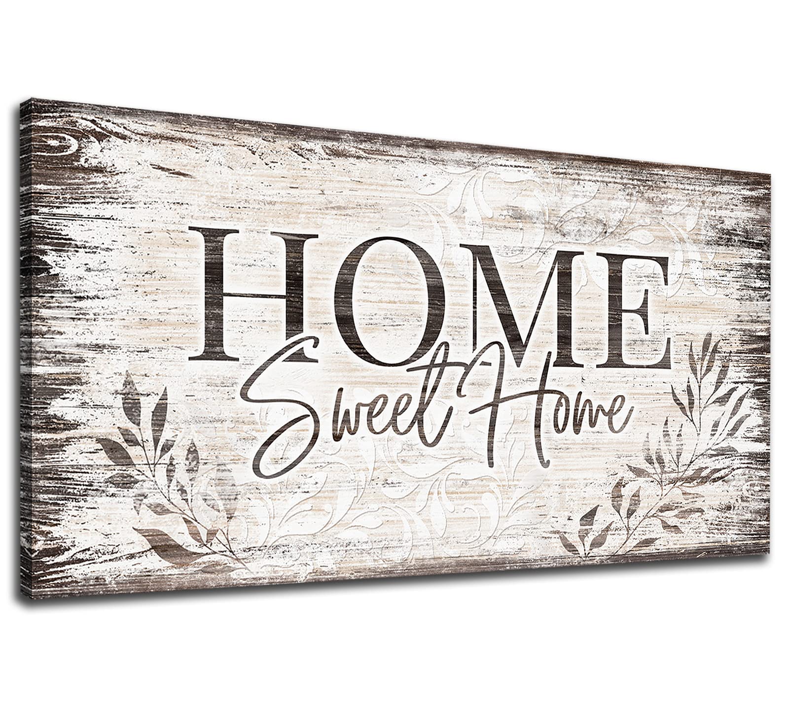 arteWOODS living room canvas print ready to hang with lightweight durability.
