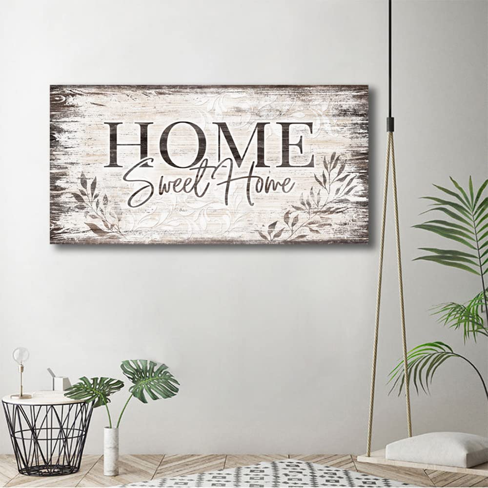 arteWOODS 40x20 canvas print serves as a versatile wall focal point.