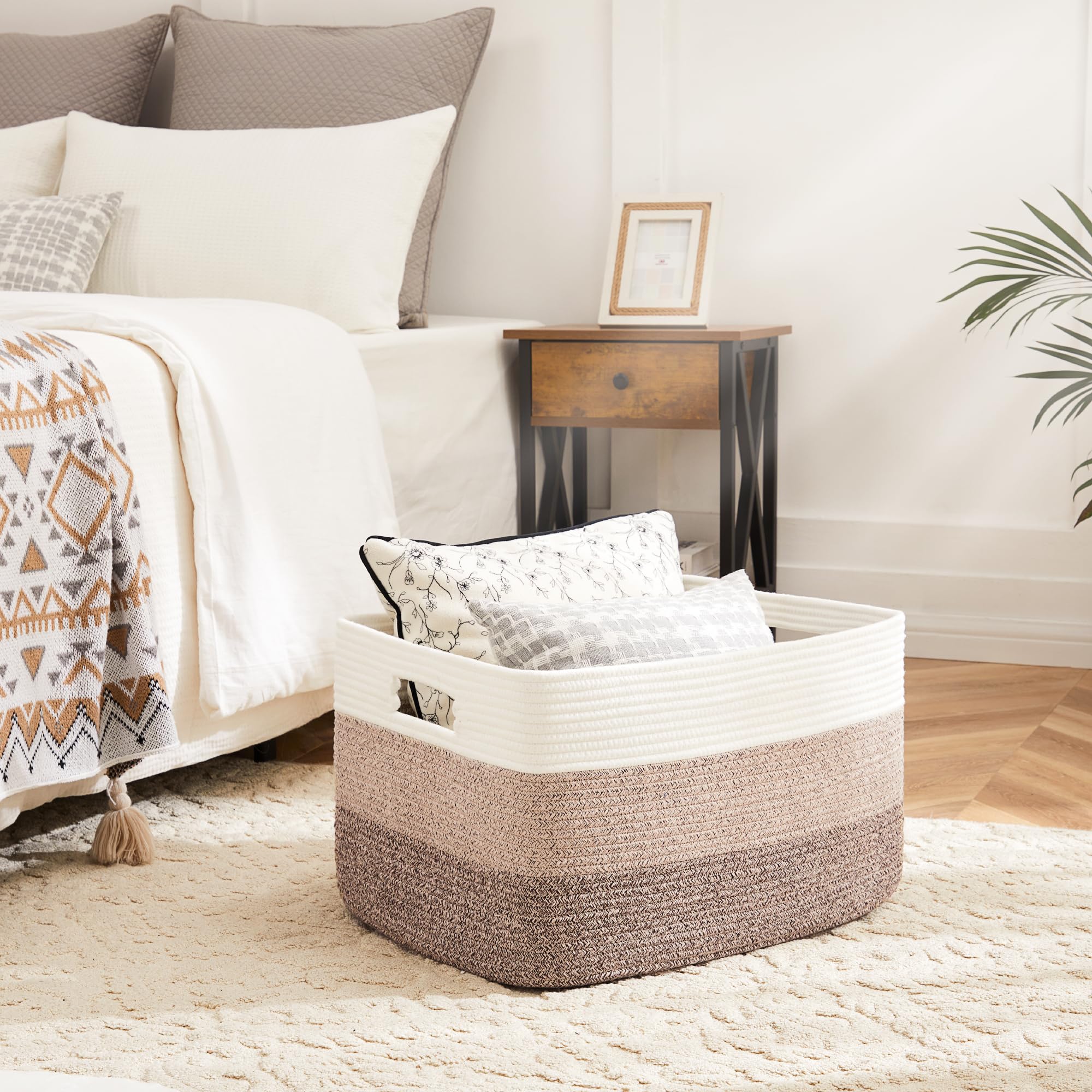 Artfeel 30L laundry basket ideal for nursery organization and quick chores.