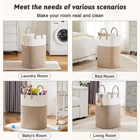 Collapsible Artfeel basket eases transport and returns to shape after loading
