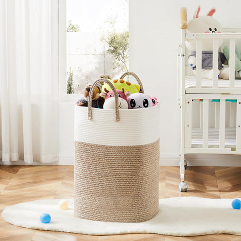 Artfeel basket adds decorative elegance while keeping items neatly stored