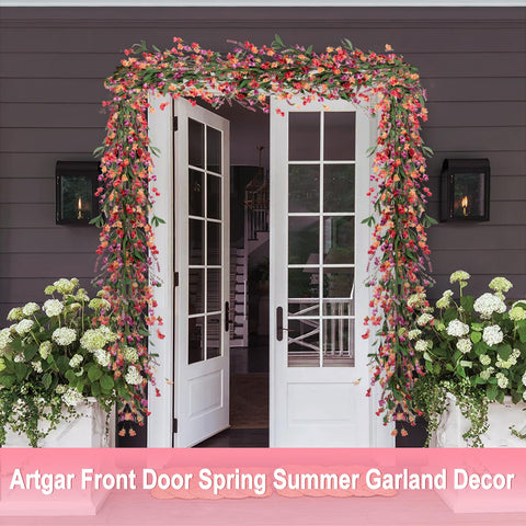 Artgar 6 ft garland packed securely for safe transport.