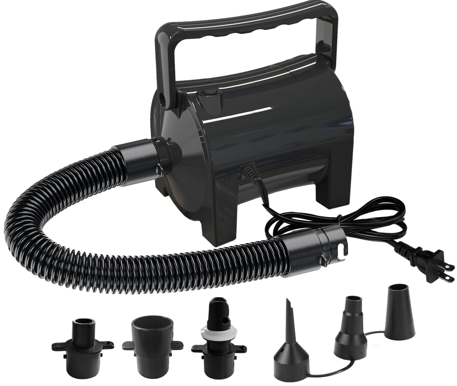Artigarden electric air pump front view for quick inflations