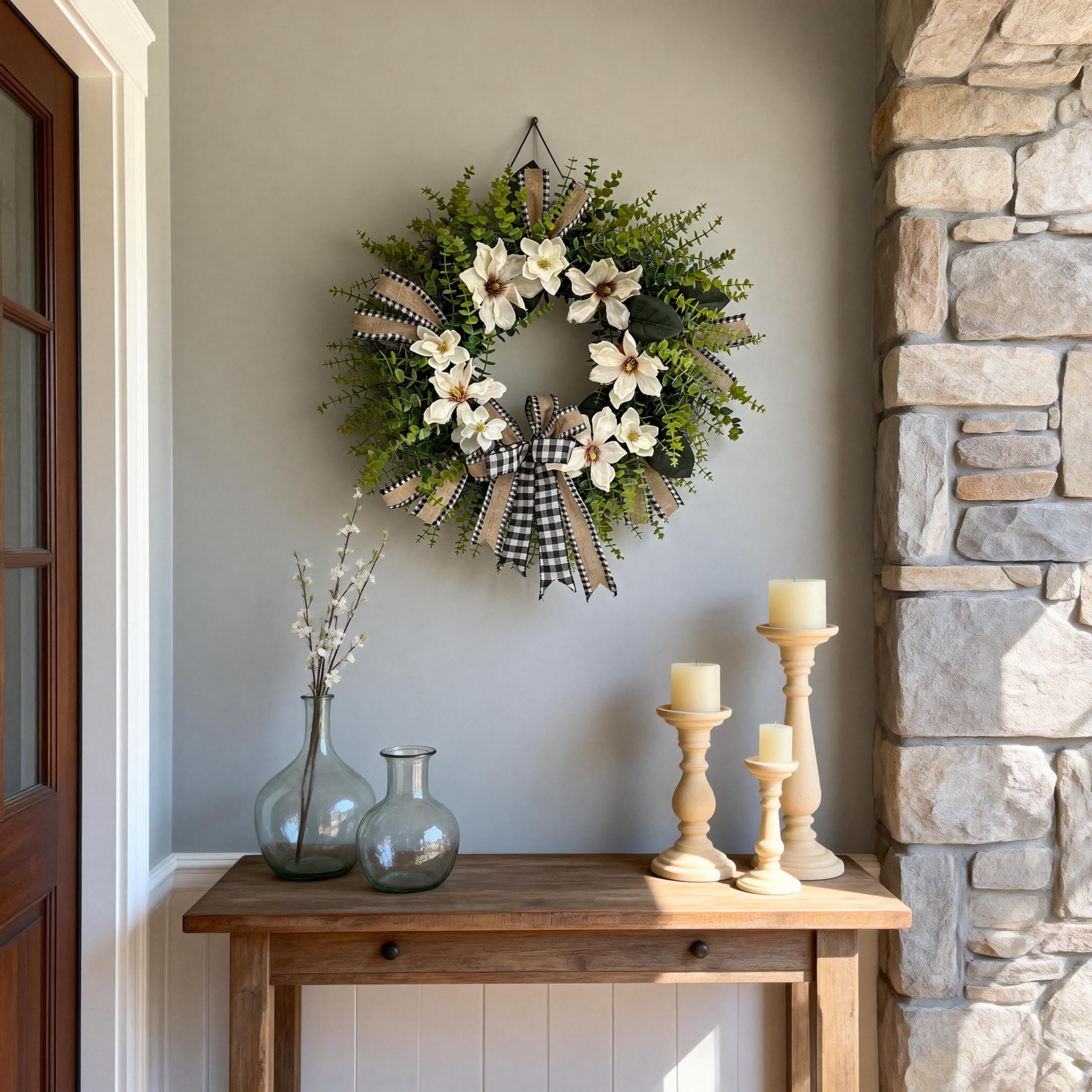 ARTINCRAFIO ready-to-hang wreath suitable for gifting.