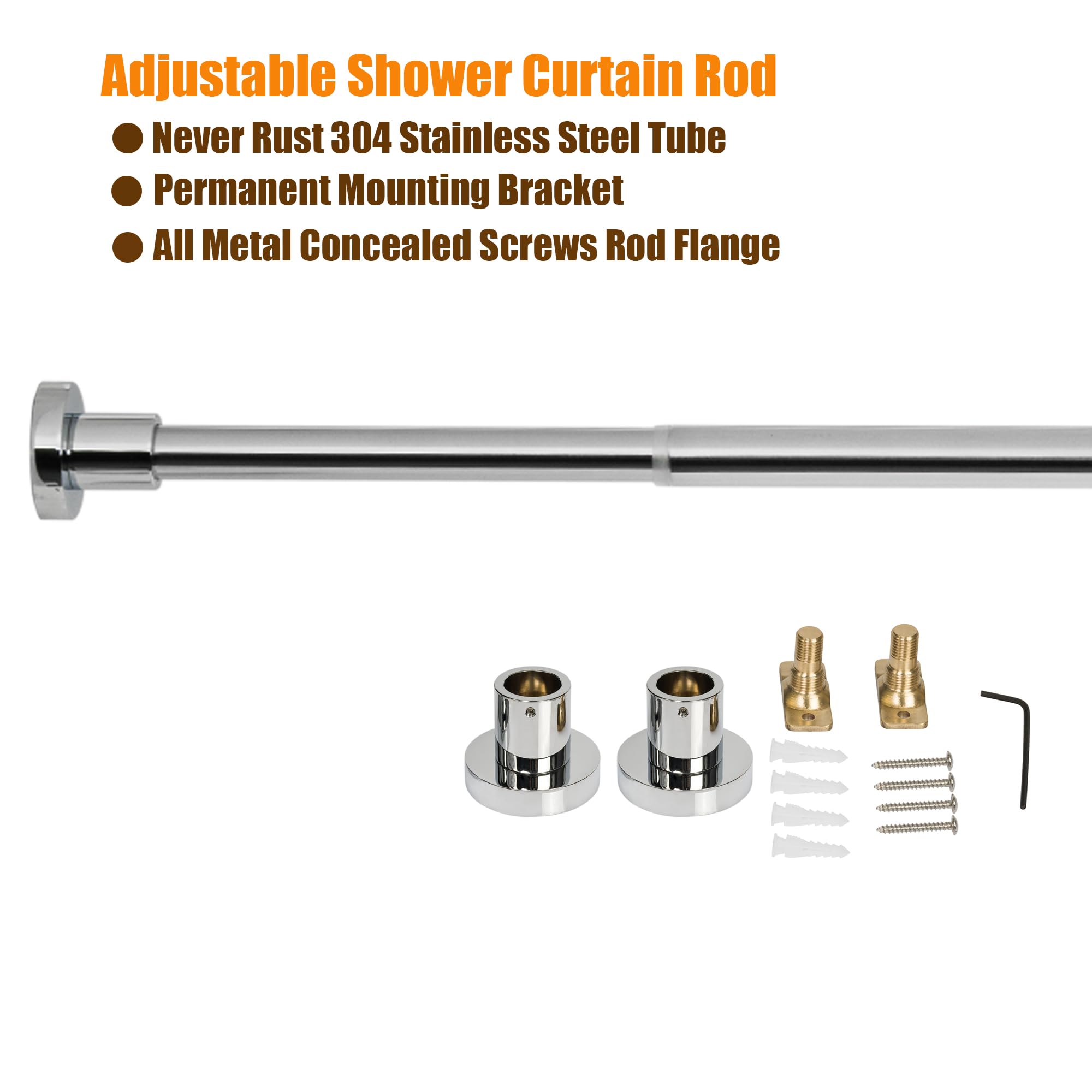 Easy wall installation with included hardware for a secure permanent setup.