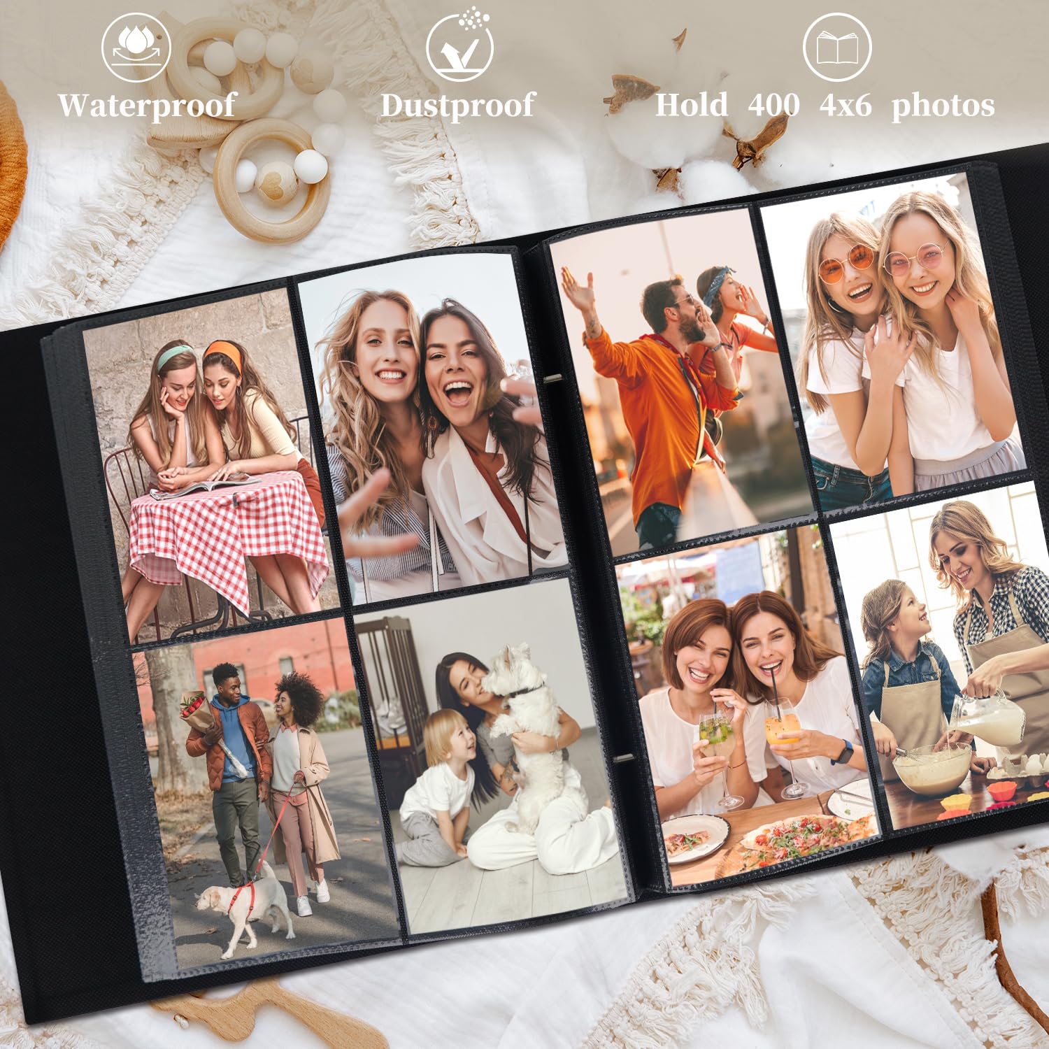 Artmag cover window invites easy photo swaps and personalization.