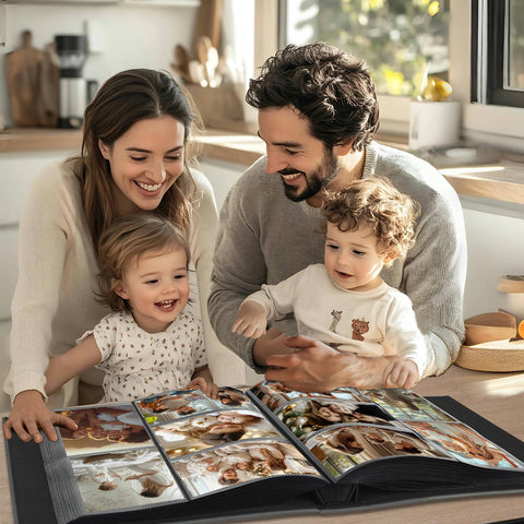 Artmag Photo Album pages are acid-free and dustproof for longer preservation.