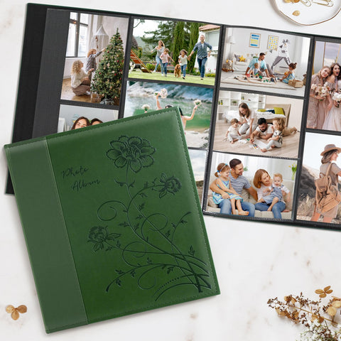 Artmag Photo Album leather cover adds premium feel and lasting durability.