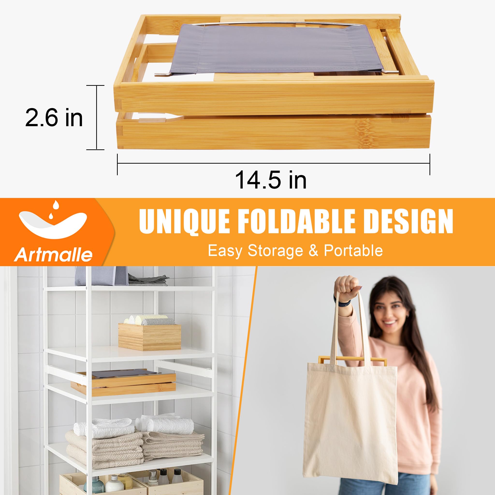 Artmalle phone slot keeps device within reach during a soak