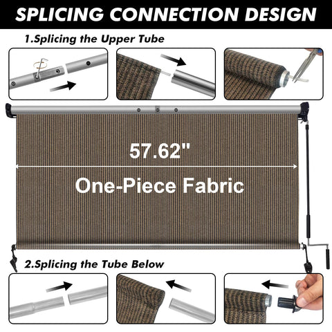 Artpuch cordless operation view for quiet, safe shade deployment.