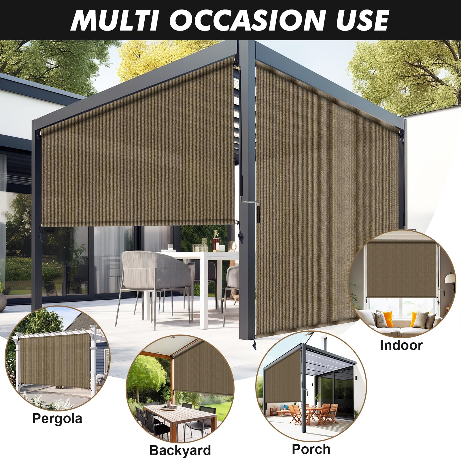Artpuch shade suited for porches and decks, creating comfortable outdoor moments.