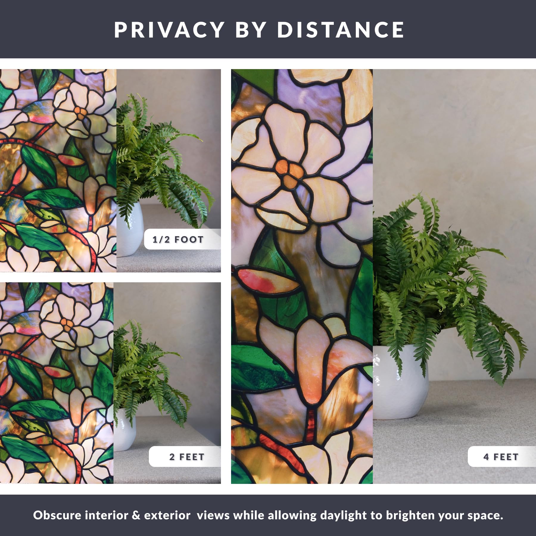 ARTSCAPE Magnolia protects against UV while letting daylight in