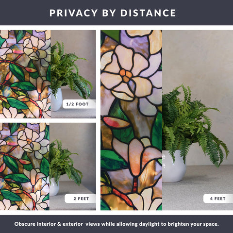 ARTSCAPE Magnolia protects against UV while letting daylight in