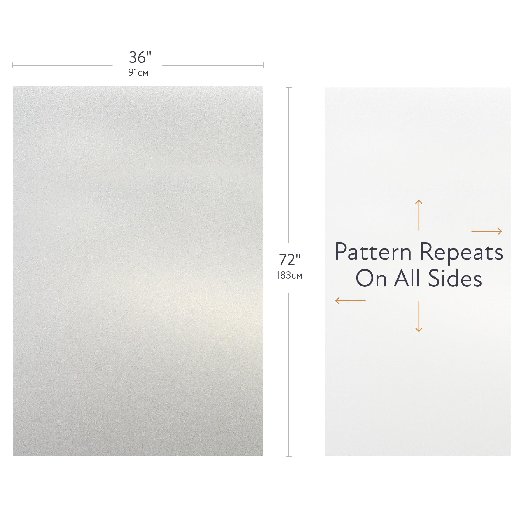 ARTSCAPE non-adhesive privacy film installs via static cling for renter-friendly updates.
